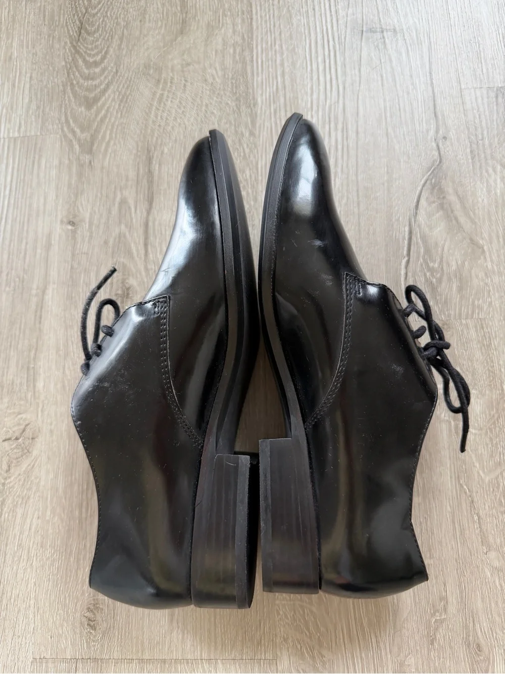 Madewell Black patent leather Oxford Shoes 8